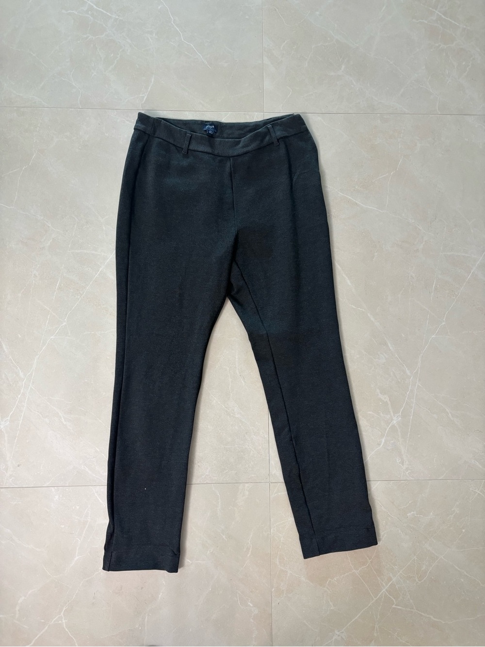 J. Crew Black Straight-Leg Dress Pants
